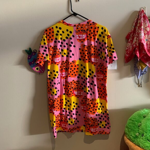 Nooworks Tee Dress Micotti Cat Size L - Picture 3 of 3